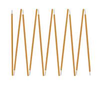 Pali per teloni da tenda, Pali della tenda in lega di alluminio | Multicolor 1/2 pezzi Dimensioni 3,6 M/4,30 M Utilizzo: Supporto for tenda da campeggio for escursionismo(1Pcs Gold 3.6M)