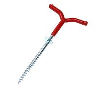Pali per tenda da campeggio, per pesca sul ghiaccio, supporto per canna da pesca, a forma di Y, a forma di Y, disponibile in spiaggia, campo di neve e erba, pioli per estrattore di pioli