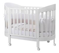 Pali Set Lettino Candy Bianco (Lettino + Kit Nascita + Completo Piumone e 2 Materassi)