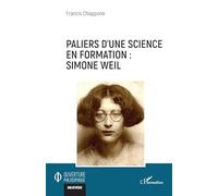 Paliers d’une science en formation : Simone Weil