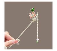 Palillos Para El Pelo 2 pezzi di fermagli for capelli classici a forma di fiore, forcine fatte a mano, gioielli da donna, ornamenti for capelli(Color-11)