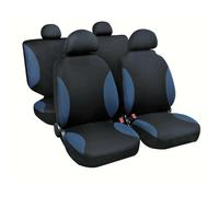 Palinuro Fodere coordinate Nero/Blu 2 anteriori 2 posteriori 4 copripoggiatesta