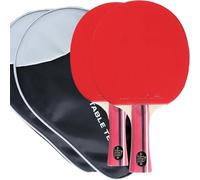 Palio Master 3.0 - Racchetta da ping pong con custodia, approvata dall'ITTF, velocità allround, rotazione e controllo (Set di 2 racchette)