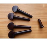 Palissandro Violino Pioli E Terminale Perno, Inglese Stile, Professional Qualità