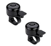 Paliston Campanello per Bicicletta Alluminio Campanello per Bici Nero - Nero