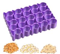 Palksky Formine per biscotti a forma di pesce dorato, 25 pezzi, mini formine per biscotti a forma di pesce, taglia pesce dorato per cracker, piccoli dolcetti in plastica per alimenti a forma di pesce