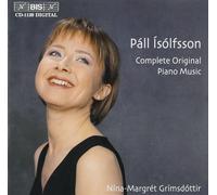 Pall Isolfsson Complete Original Piano Music (Grimsdottir) (CD) Album