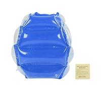 Palla a bolle gonfiabile, palla da rimbalzo con paracolpi per adulti e bambini, palla di sicurezza in PVC per collisioni con kit di riparazione, ideale per riunioni di famiglia, (Blu)
