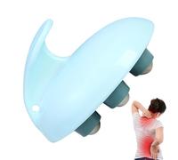 Palla a rullo per massaggi, palla a rullo muscolare - rullo massaggiatore a mano per collo - palline da massaggio, massaggiatore agopuntura, macchina compatta per scolpire il corpo per cosce, braccia