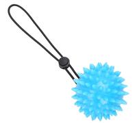 Palla allenamento per dita della mano, palla per terapia di massaggio Grip Ball Mano Flessibilità per la forza Esercizio di compressione Squeeze Training Palla antistress con corda