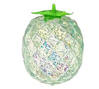 Palla Antistress a Forma di Ananas Giocattolo a Lenta Risalita con Glitter | Oggetto da Pizzicare per Sfogare la Tensione per Adulti, Adolescenti, Bambini, Studio, Ufficio, Casa, Scuola,