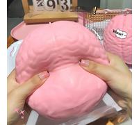 Palla antistress a forma di cervello realistico extra large, super morbida per sollievo dalla pressione, giocattolo creativo e interessante per il fidget, per adolescenti e adulti, regalo divertente p