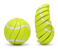 Palla antistress a forma di palla da baseball, giocattolo antistress a forma di palla da baseball, palla sensoriale 3D stampata con meccanismo Twist & Turn, giocattolo cinetico portatile (I#)