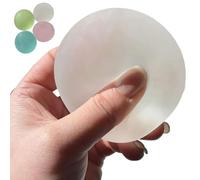 Palla antistress all'olio di cocco, palla antistress fatta a mano, da 6,1 cm, morbida e non appiccicosa, portatile e morbida, per migliorare la messa a fuoco