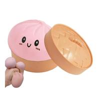 Palla antistress per , compressione a lievitazione lenta, design del cestello per cottura a vapore da 4 pollici, piattaforma simile a farina con design compatto, artefatto per alleviare lo stre