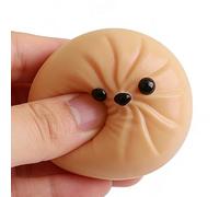 Palla antistress raviolo | Giocattolo Antistress per Impastare,Gioco Sensoriale StriZZabile a Forma di Panino,per Adolescenti Adulti Studenti Viaggiatori Studio Lavoro Casa Ufficio Auto