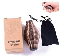 Palla Con Impugnatura a Molla in Metallo, Sfera Antistress a Molla Impugnatura, Dito Della Mano Potenziatore per Potenziamento, per Un Migliore Sollievo Dallo Stress, Migliora La Forza Delle Dita