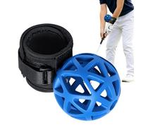 Palla da allenamento per altalena, supporto per il polso da golf, set di attrezzi per praticare lo swing per principianti, design elastico per allenamento con movimento, forma robusta e compatta per