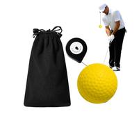 Palla da allenamento swing golf attrezzatura per pratica pratica portatile | Palla di aiuto per lo swing da golf per giardino, praticità, area pratica, percorsi, principianti