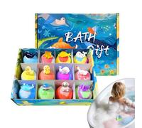 Palla da Bagno - 12 Pezzi sicuri, divertenti e ,Doccia Schiumosa per Bambini,per Cameretta, Bagno, Vasca, Hotel, Piscina, Gioco in Acqua