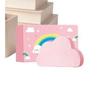 Palla da bagno arcobaleno per bambini | divertente gioco di nuvole arcobaleno, sicuro e colorato, per bambini, per figlio, figlia, amici, bagno, vasca, famiglia, tempo giardino, piscina, casa