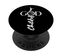 Palla da basketball di Gesù RELIGIOSA CHILD OF GOD PopSockets PopGrip Adesivo