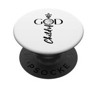 Palla da basketball di Gesù RELIGIOSA CHILD OF GOD PopSockets PopGrip Adesivo