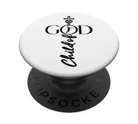 Palla da basketball di Gesù RELIGIOSA CHILD OF GOD PopSockets PopGrip Adesivo