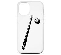 Palla da biliardo e stecca da biliardo Pool Billiards Custodia per iPhone 12/12 Pro
