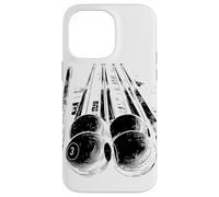 Palla da biliardo e stecca da biliardo Snooker Custodia per iPhone 14 Pro Max