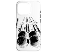 Palla da biliardo e stecca da biliardo Snooker Custodia per iPhone 16 Pro