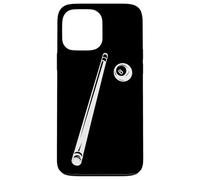 Palla da biliardo e stecca Schizzo Carambola Biliardo Custodia per iPhone 13 Pro Max