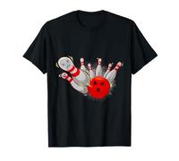 Palla da bowling Pins Bowling, regalo Maglietta