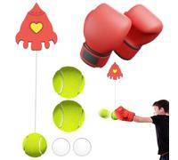 Palla da Boxe - Attività Divertenti Interattive Portatile da Muro | Allenatore di Riflessi per Boxe,Per In Famiglia Feste Casa Aula Scolastica Natale Compleanno Regalo