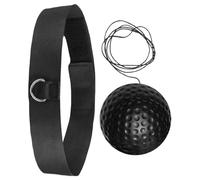 Palla da boxe con fascia - Set di fasce per palla da boxe Reflex | Set di fasce per allenamento per bambini | Attrezzatura da allenamento per principianti Fitness Reflex Ball per viaggi, palestra
