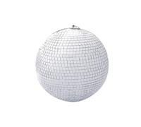 Palla da Discoteca 1 palla da discoteca con specchio in vetro scintillante, perfetta for matrimoni, decorazioni for torte, casa, ufficio, ideale for Natale(30cm 11.81inch)