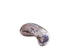 Palla da Discoteca Decorazione da parete con sfera discoteca che si scioglie, interni for la casa massimalista, luce glitterata(Sliver)