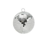 Palla da Discoteca Dia25CM 30CM Sfera a specchio rotante in vetro for feste, riflettente, sospesa, effetto luce da palcoscenico(Diameter 10CM)