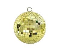 Palla Da Discoteca Effetto di illuminazione del palco del club della decorazione della torta nuziale della festa nuziale della palla da discoteca dello specchio di vetro argento/oro/rosso(Gold)