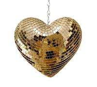 Palla da discoteca glitterata, a forma di cuore riflettente Glitter Ball, Decorazione della della discoteca, Decorazione della stanza della di glitter, Lenti lucide Palla da discoteca,