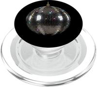 Palla da discoteca in argento, stile vintage, per feste di compleanno PopSockets PopGrip per MagSafe