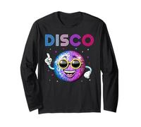 Palla da discoteca Musica Festa da ballo retrò Ballando Maglia a Manica