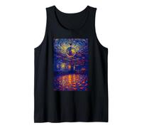 Palla da Discoteca Van Gogh Studente d'Arte Amanti della Pittura Insegnante d'Arte Canotta