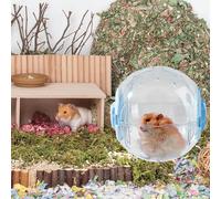 Palla da ginnastica per criceti da 18 cm, ruota a sfera per gerbilli,