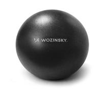 Palla da ginnastica per esercizi di riabilitazione, 22 cm - nera