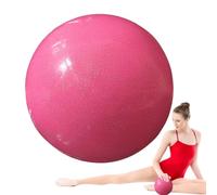 Palla da ginnastica ritmica, alta 18 cm, elastica, anti-scoppio, per allenamento, fitness, per esercizi di danza, allenamento di stabilità, prestazioni e competizioni
