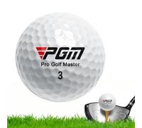 Palla da golf a strato, 1 pallina da allenamento, 1 pezzo, con una presa più stabile, ideale per golfisti con capacità superiori, colore bianco