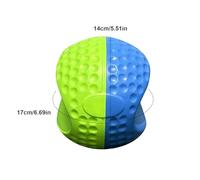 Palla Da Golf Per Allenamento Swing - Palla Da Impatto Per Altalene Con Blocco Del Colore, Per La Correzione Della Postura, Palline Portatili Per Potenziare Le Abilità Di Swing Per La Correzione