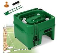 Palla da golf Teeing dispositivo per allenamento pratica con supporto per | Dispositivo per teeing pallina da golf con grande capacità e supporto per telefono per una migliore pratica nei campi guida e