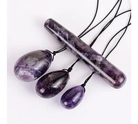 Palla Da Massaggio Con Ametista Yoni Egg Ball Women Muscle Training Natural Jade Kegel Massager,uovo Con Scatola